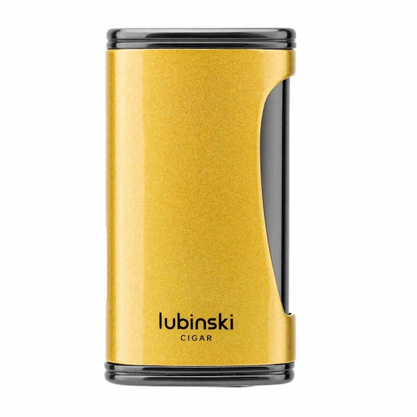 「Lubinski 台灣官方總代理」魯賓斯基 高檔鋅合金屬雪茄打火機禮盒｜Capadura｜