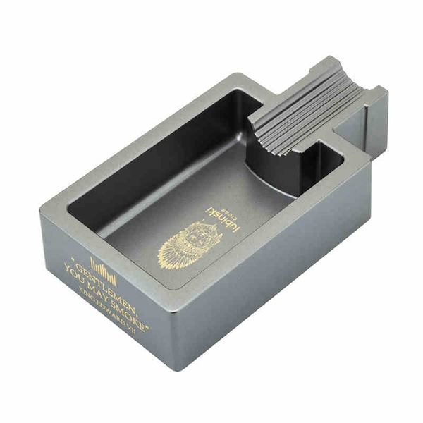 「Lubinski 台灣官方總代理」魯賓斯基 個性時尚鋅合金屬雪茄煙灰缸 ｜Capadura｜