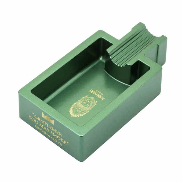 「Lubinski 台灣官方總代理」魯賓斯基 個性時尚鋅合金屬雪茄煙灰缸 ｜Capadura｜