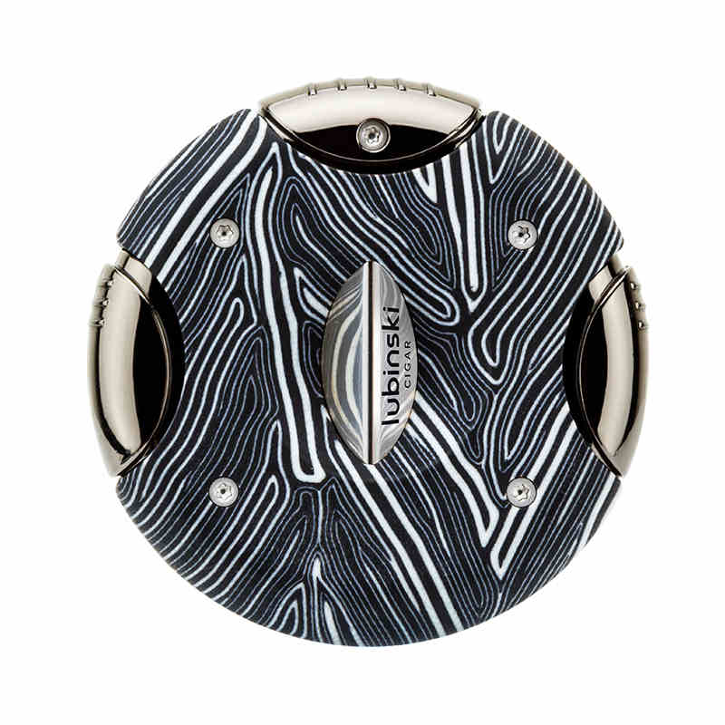 「Lubinski 台灣官方總代理」魯賓斯基便攜 圓形V切鋒利雪茄剪刀｜Capadura｜