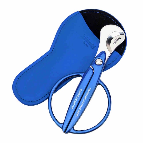 「Lubinski 台灣官方總代理」魯賓斯基 潮流不鏽鋼平切雪茄剪刀 ｜Capadura｜