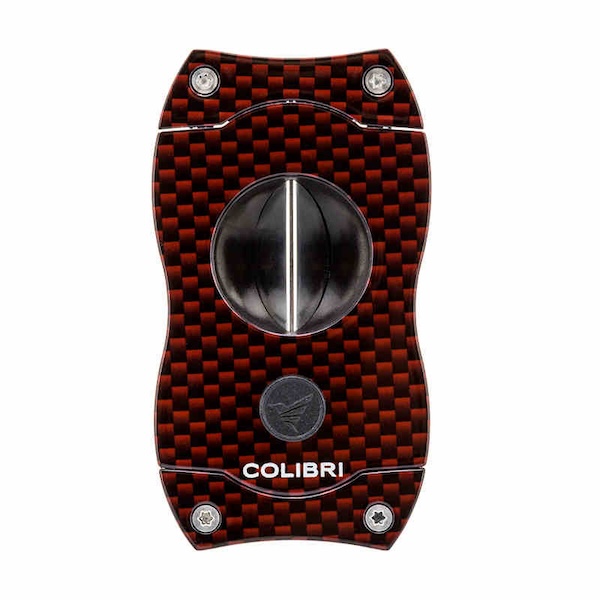 「Lubinski 台灣官方總代理」Colibri科樂比 人體工學設計半自動V型雪茄刀｜Capadura｜