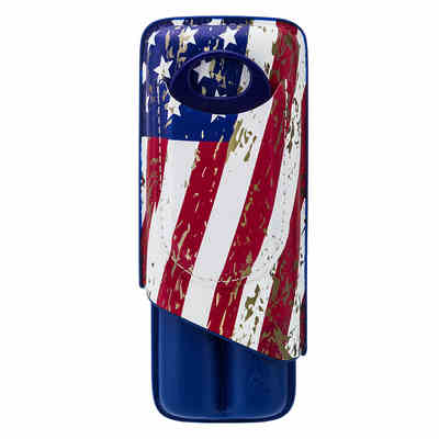 「Lubinski 台灣官方總代理」LOTUS2021 美國蓮花2支裝雪茄保濕皮套｜Capadura｜