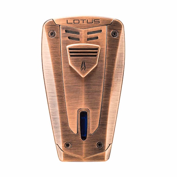 「Lubinski 台灣官方總代理」LOTUS美國正品原裝 藍焰三直衝防風雪茄打火機｜Capadura｜