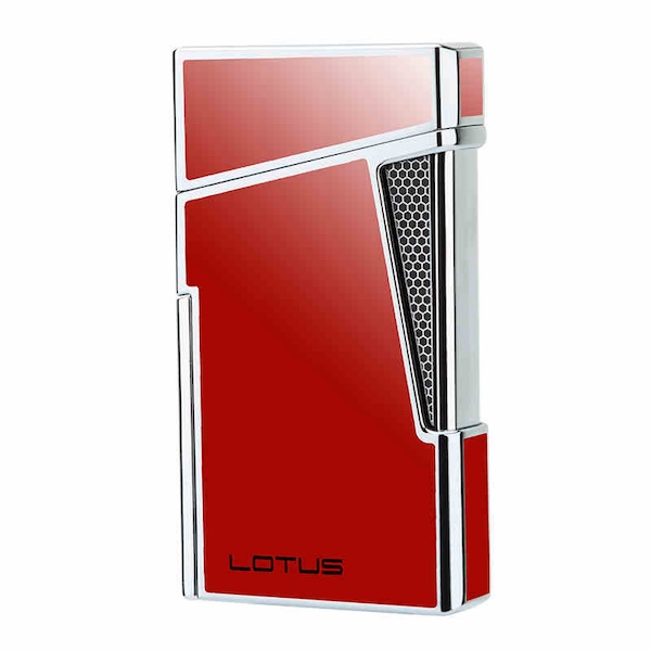 「Lubinski 台灣官方總代理」LOTUS 蓮花 打火機 時尚鋅合金匯聚雙噴打火機 ｜Capadura｜
