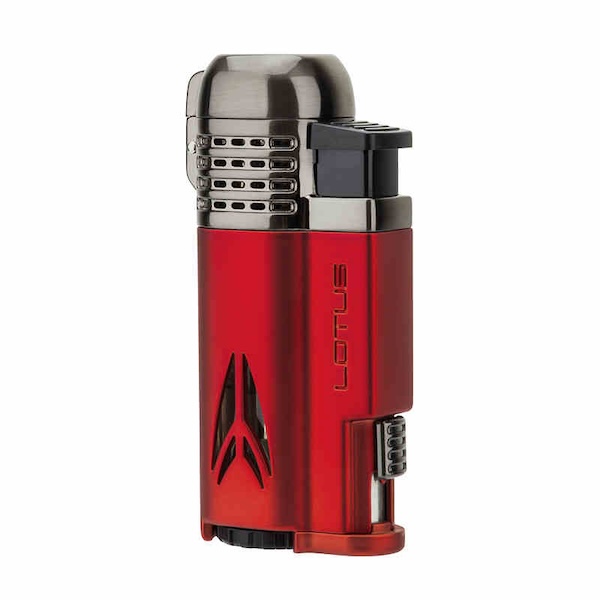 「Lubinski 台灣官方總代理」LOTUS蓮花 原裝正品 多功能帶鑽孔器雪茄打火機｜Capadura｜