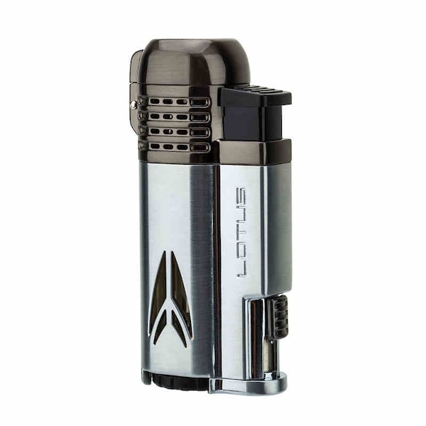 「Lubinski 台灣官方總代理」LOTUS蓮花 原裝正品 多功能帶鑽孔器雪茄打火機｜Capadura｜