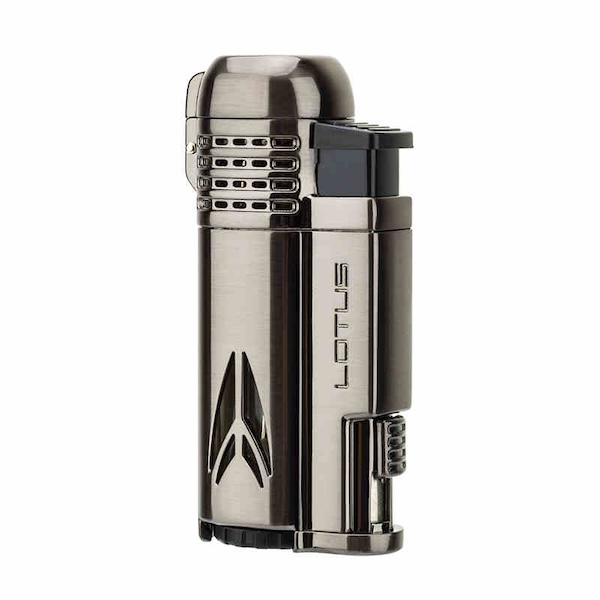 「Lubinski 台灣官方總代理」LOTUS蓮花 原裝正品 多功能帶鑽孔器雪茄打火機｜Capadura｜