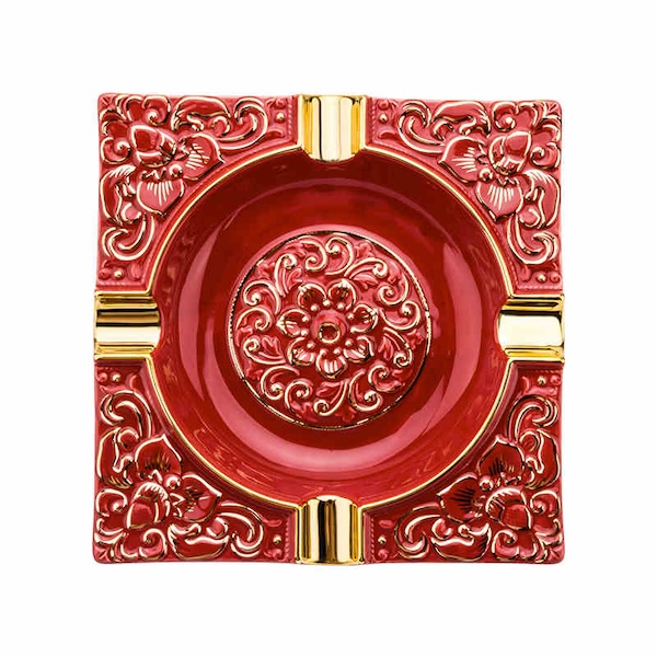 「Lubinski 台灣官方總代理」LUBINSKI 時尚豪華陶瓷 雪茄煙灰缸｜Capadura｜