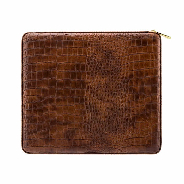 「Lubinski 台灣官方總代理」皮質雪松木十支裝雪茄便攜包｜Capadura｜