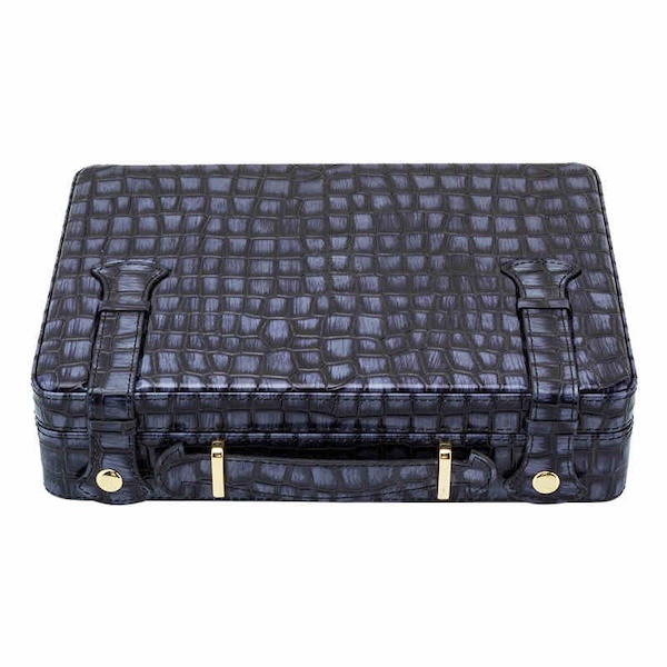 「Lubinski 台灣官方總代理」便攜皮質雪茄雪松木保濕盒｜Capadura｜