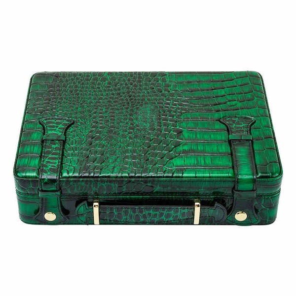 「Lubinski 台灣官方總代理」便攜皮質雪茄雪松木保濕盒｜Capadura｜