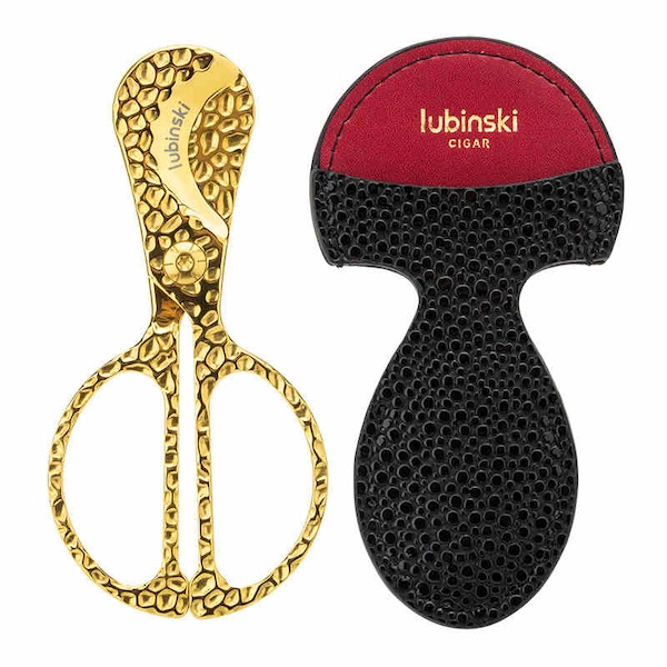 「Lubinski 台灣官方總代理」便攜大口徑雪茄剪刀 不鏽鋼雪加鑽｜Capadura｜