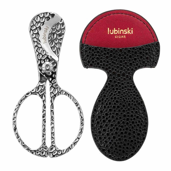 「Lubinski 台灣官方總代理」便攜大口徑雪茄剪刀 不鏽鋼雪加鑽｜Capadura｜