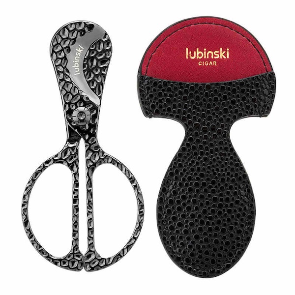 「Lubinski 台灣官方總代理」便攜大口徑雪茄剪刀 不鏽鋼雪加鑽｜Capadura｜