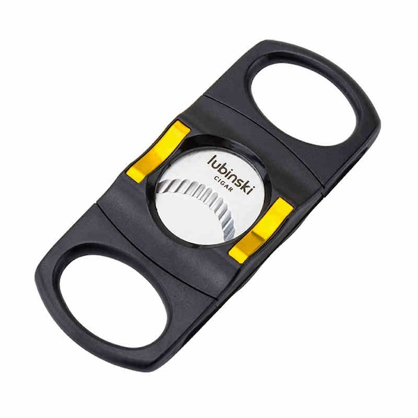 「Lubinski 台灣官方總代理」順滑亮面鋒利雪茄剪刀 雪茄托｜Capadura｜