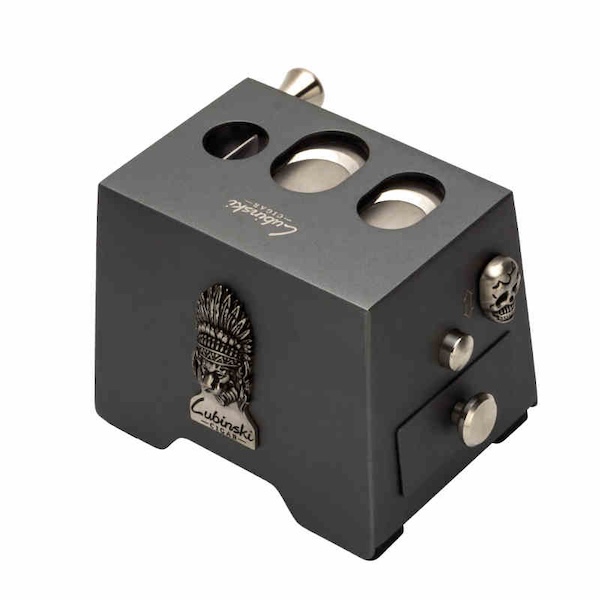 「Lubinski 台灣官方總代理」高檔台式閘刀V剪平切雪茄剪｜Capadura｜