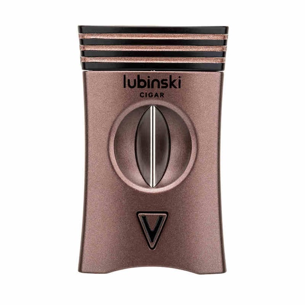 「Lubinski 台灣官方總代理」鋅合金多功能半自動V型雪茄剪 ｜Capadura｜