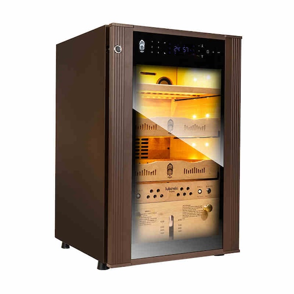 「Lubinski 台灣官方總代理」智能恆溫恆濕淨氨雪茄櫃｜Capadura｜