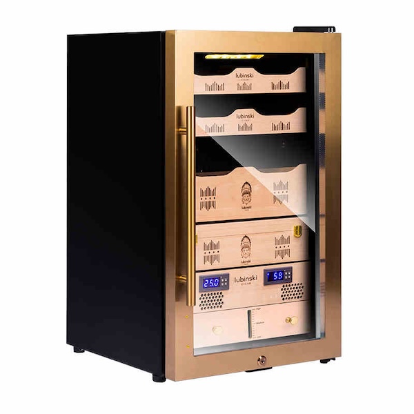 「Lubinski 台灣官方總代理」電子恆溫恆濕雪茄醇化櫃｜Capadura｜