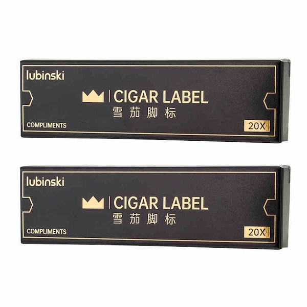 「Lubinski 台灣官方總代理」 自黏防曝裂雪茄腳標 雪茄固定帶｜Capadura｜