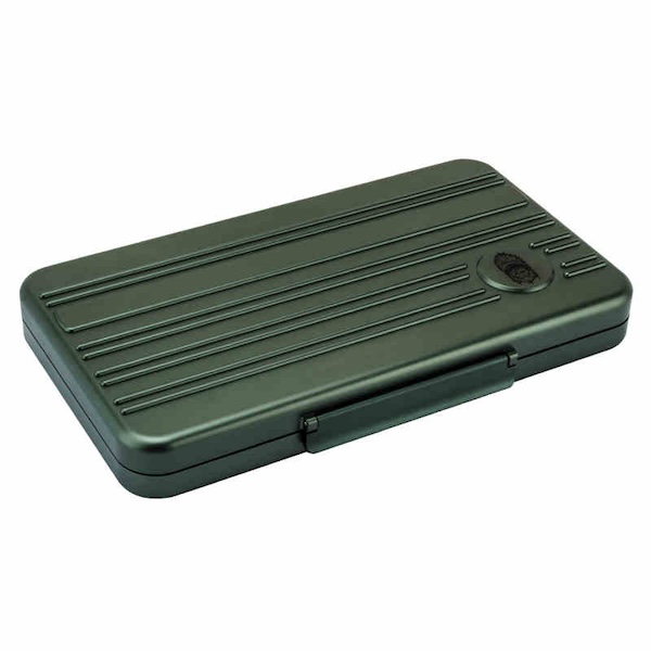 「Lubinski 台灣官方總代理」鋁鎂合金雪茄便攜盒保濕包五支裝｜Capadura｜