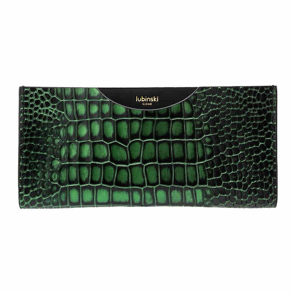 「Lubinski 台灣官方總代理」鋁鎂合金雪茄便攜盒保濕包五支裝｜Capadura｜