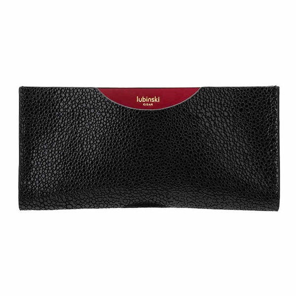 「Lubinski 台灣官方總代理」鋁鎂合金雪茄便攜盒保濕包五支裝｜Capadura｜