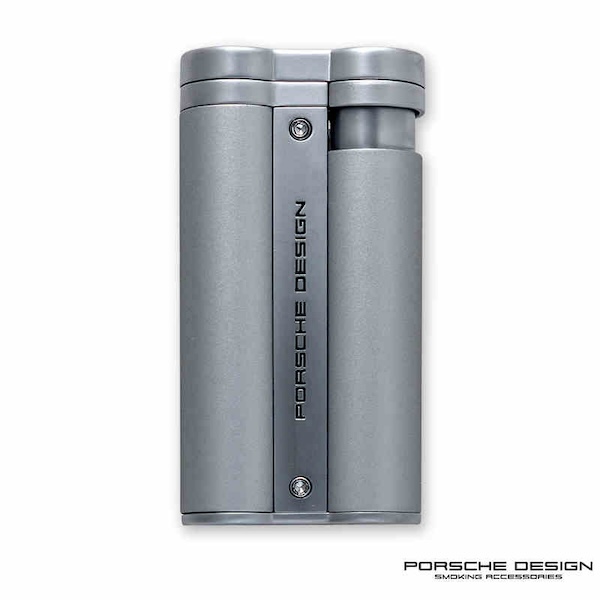 「PORSCHE 保時捷」 防風單直衝雪茄打火機｜Capadura｜
