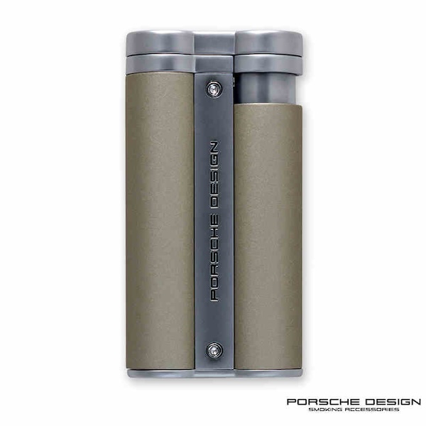 「PORSCHE 保時捷」 防風單直衝雪茄打火機｜Capadura｜