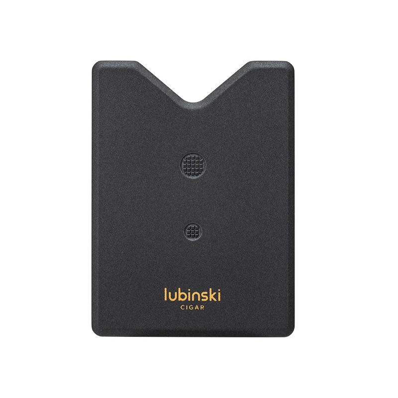 「Lubinski 台灣官方總代理」多功能雪茄煙托帶雙開孔器金屬鋅合金高檔支架便攜配皮套 | Capadura｜雪茄館