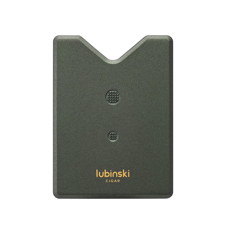 「Lubinski 台灣官方總代理」多功能雪茄煙托帶雙開孔器金屬鋅合金高檔支架便攜配皮套 | Capadura｜雪茄館
