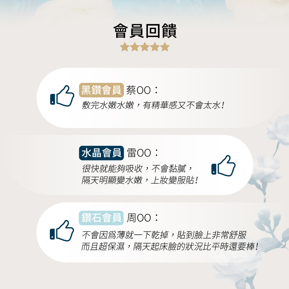 茉莉深層保濕美肌面膜23ml*5入（盒裝）,U51060002,茉莉深層保濕美肌面膜23ml*5入（盒裝）,配方再升級！,所有商品,美容保養