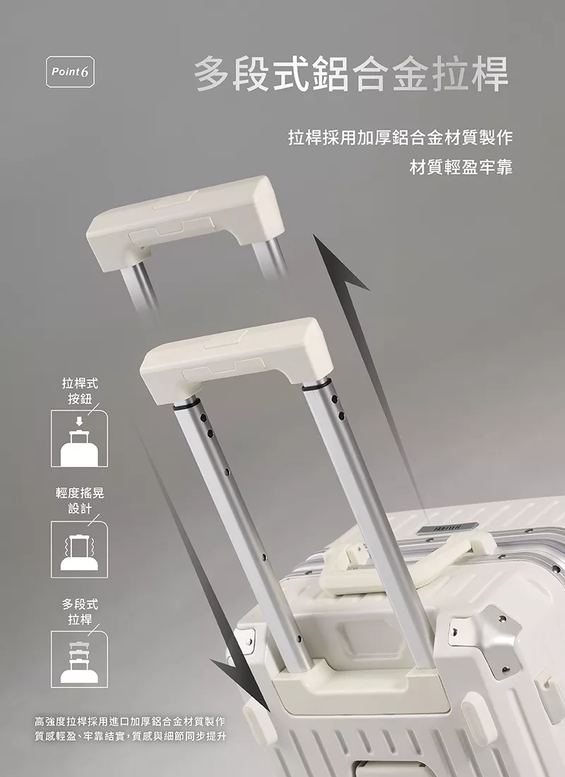 箱神 28吋 鋁框行李箱 HYG-R01-28