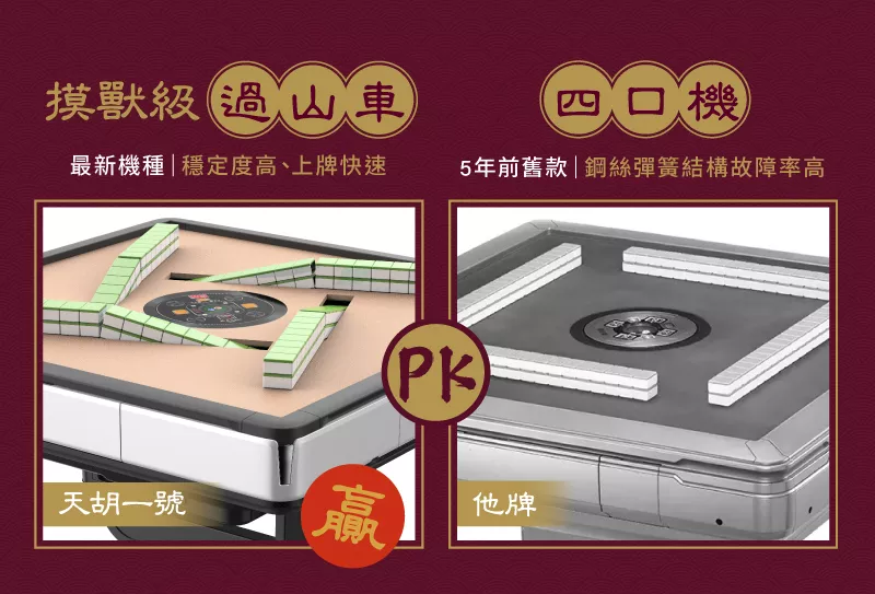 天胡一號 電動麻將桌(摺疊款) ！快閃優惠再送樓層費、安裝費！