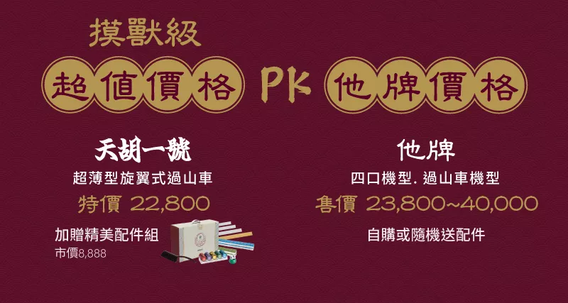 天胡一號 電動麻將桌(摺疊款) ！快閃優惠再送樓層費、安裝費！