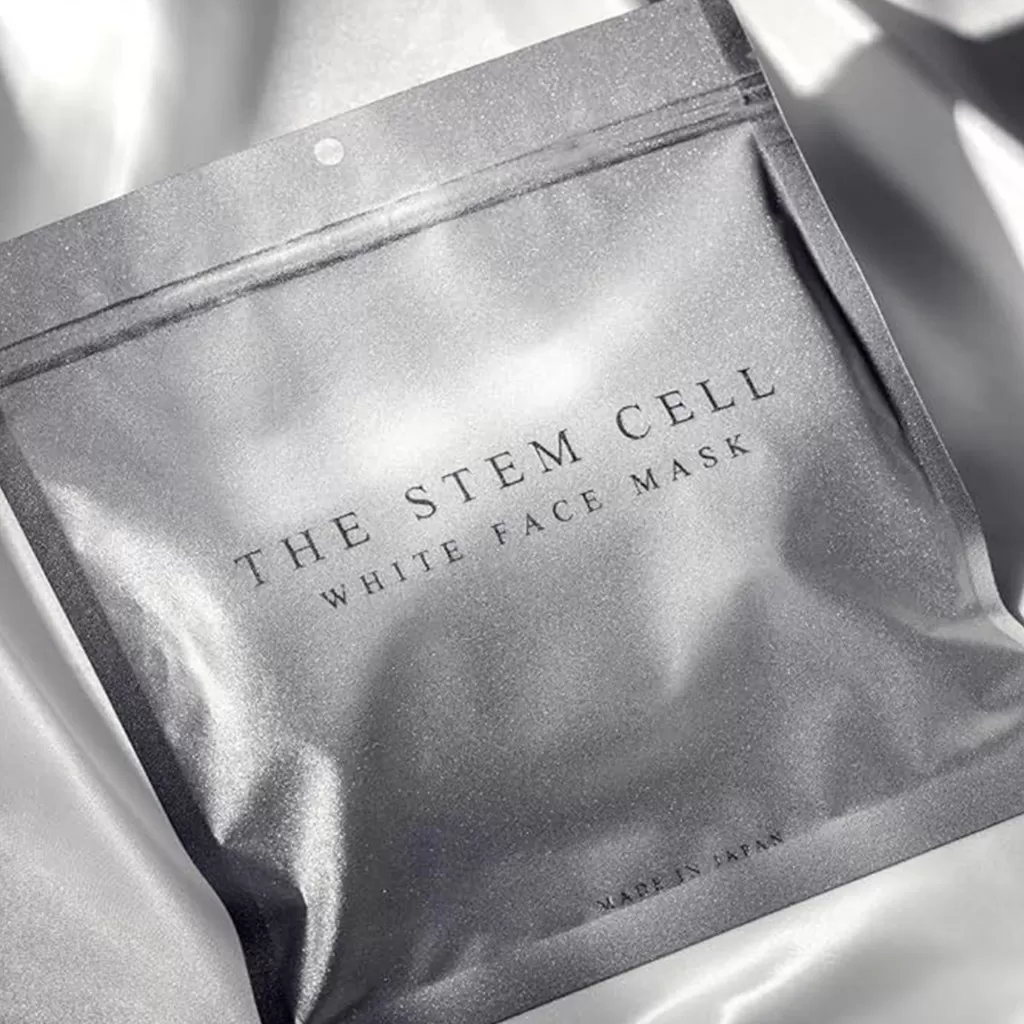 日本THE STEM CELL幹細胞美白面膜30枚入（銀色）