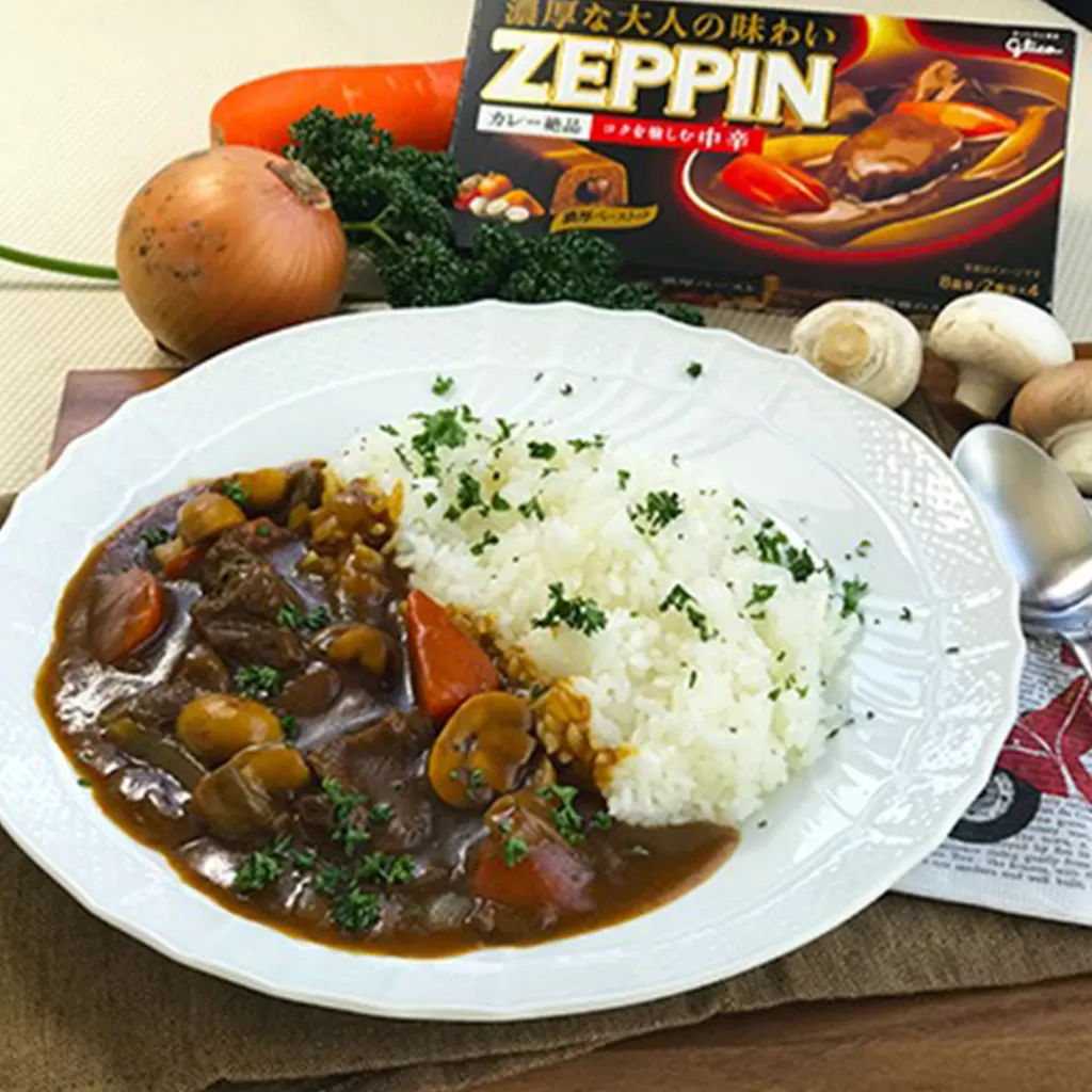 日本ZEPPIN濃厚夾心家庭咖哩塊175g