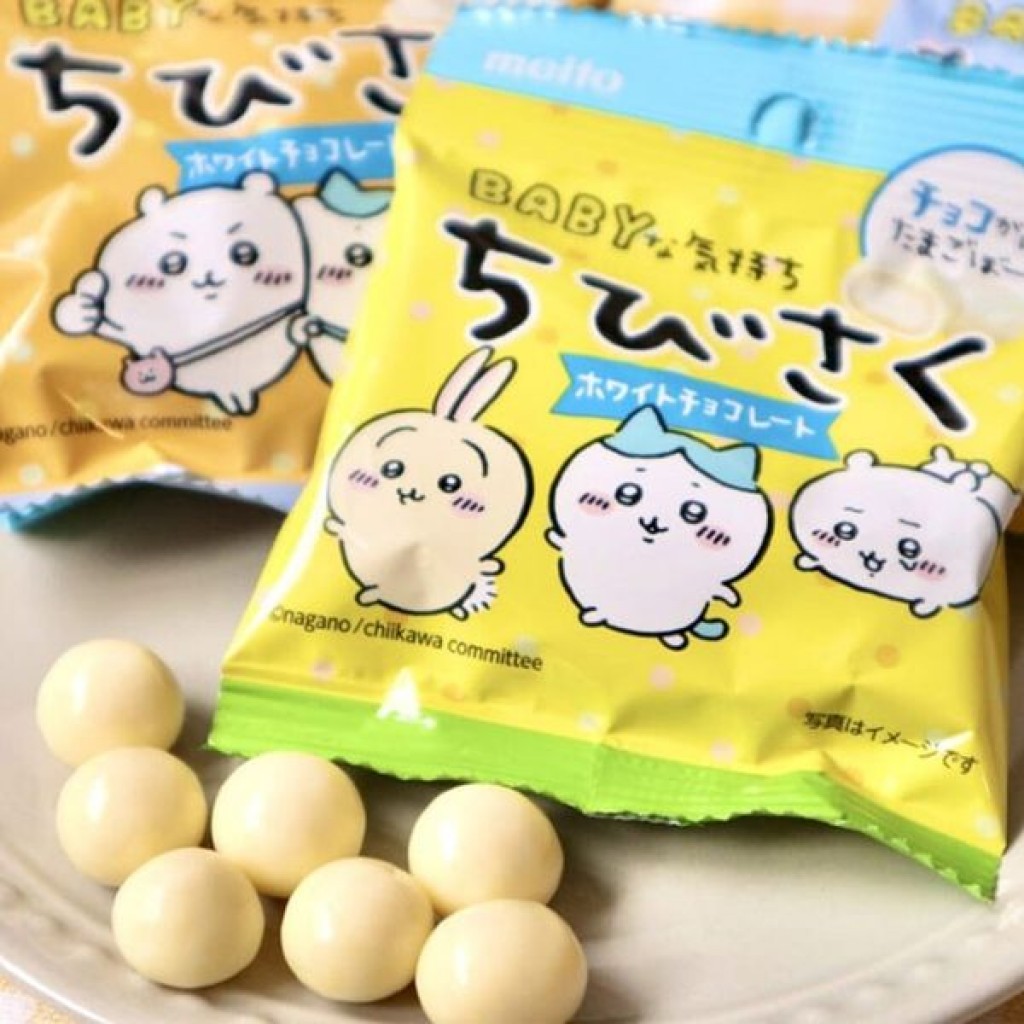 隨機出-名糖製菓期間限定吉伊卡哇白巧克力14g