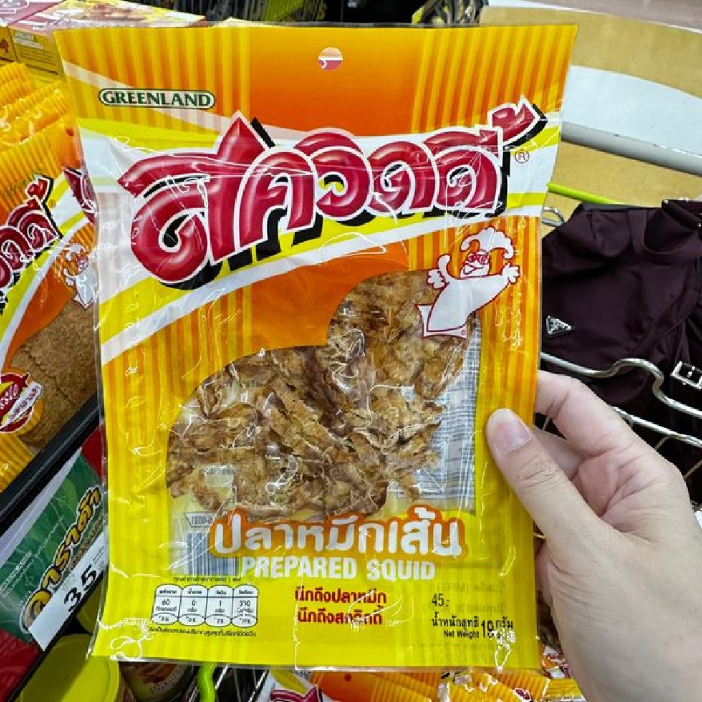 泰國GREENLAND Squiddy原味魷魚絲19g