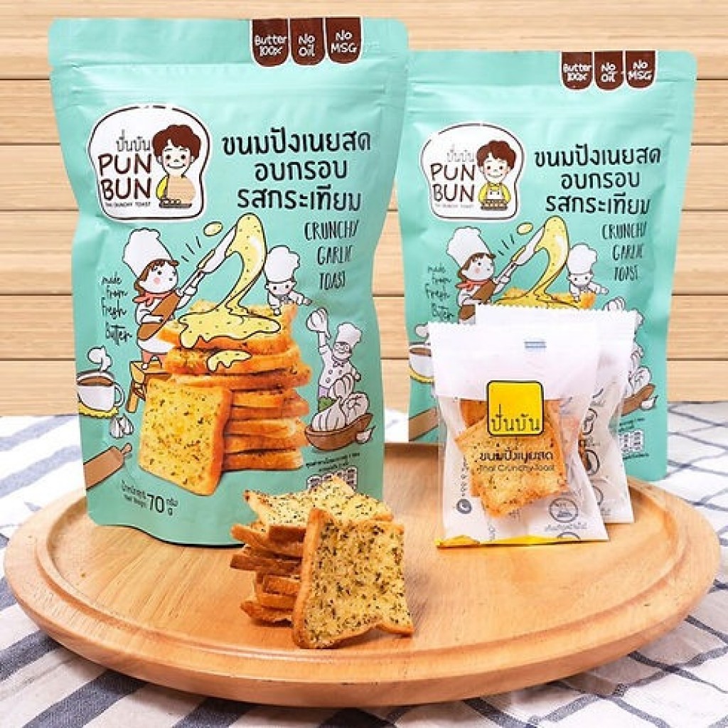 泰國PUNBUN脆口奶油吐司餅乾60g,U50570012,泰國PUNBUN脆口奶油吐司餅乾60g,超級好吃,所有商品,美味探險