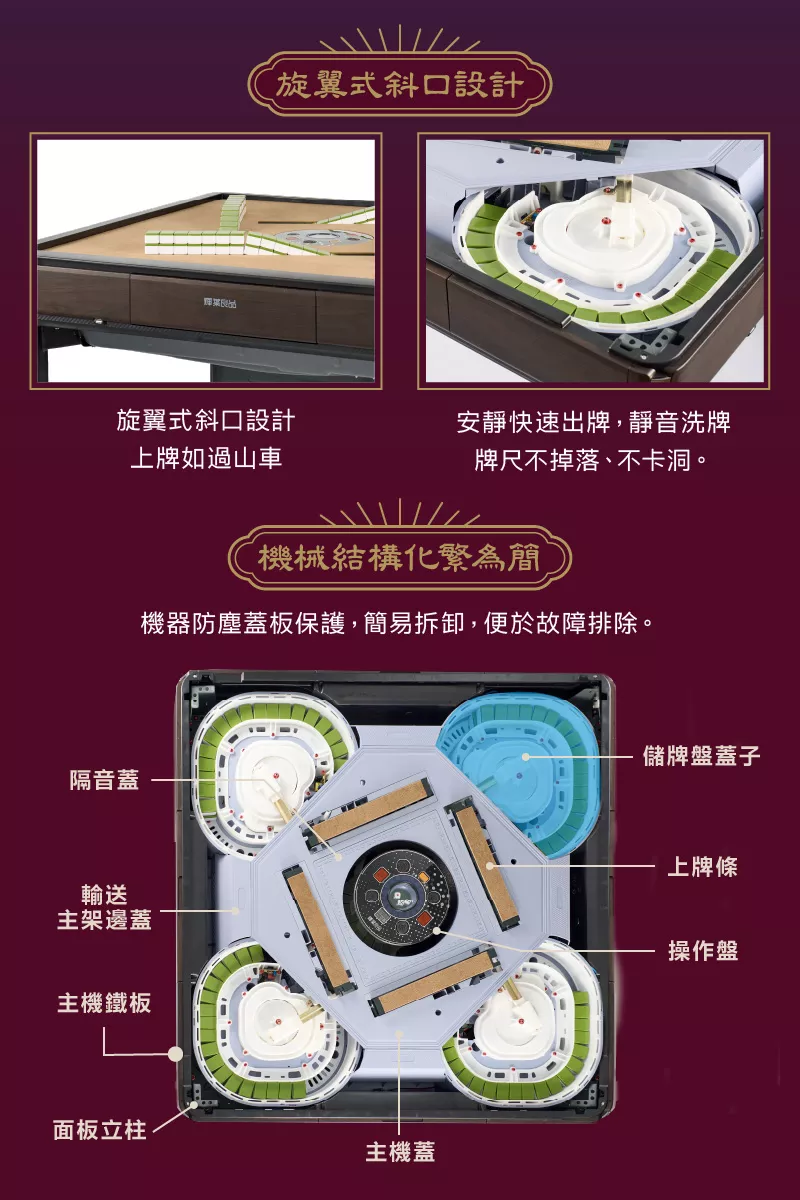 天胡一號 電動麻將桌(摺疊款) ！快閃優惠再送樓層費、安裝費！