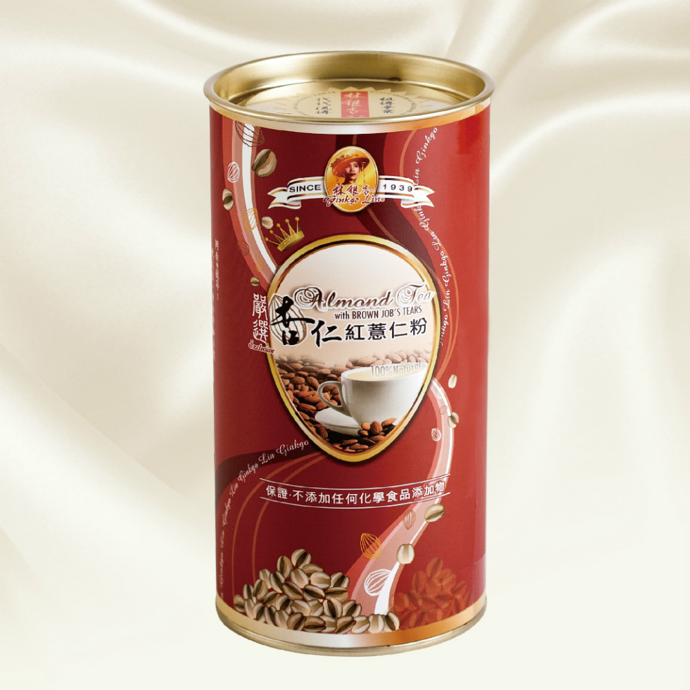 嚴選杏仁紅薏仁粉圓罐（300g/罐）