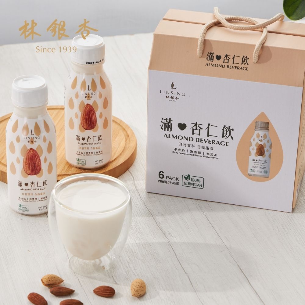 滿杏仁飲（280ml/瓶 x 6入）