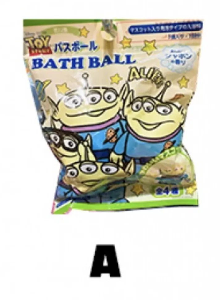 迪士尼玩具泡澡沐浴球系列