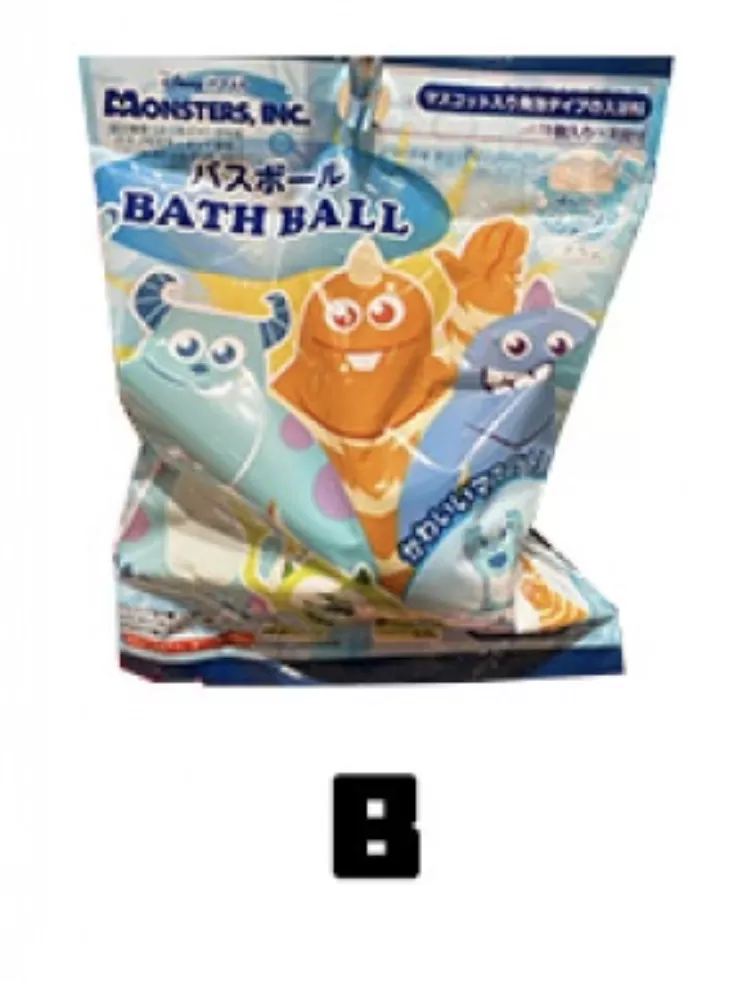 迪士尼玩具泡澡沐浴球系列