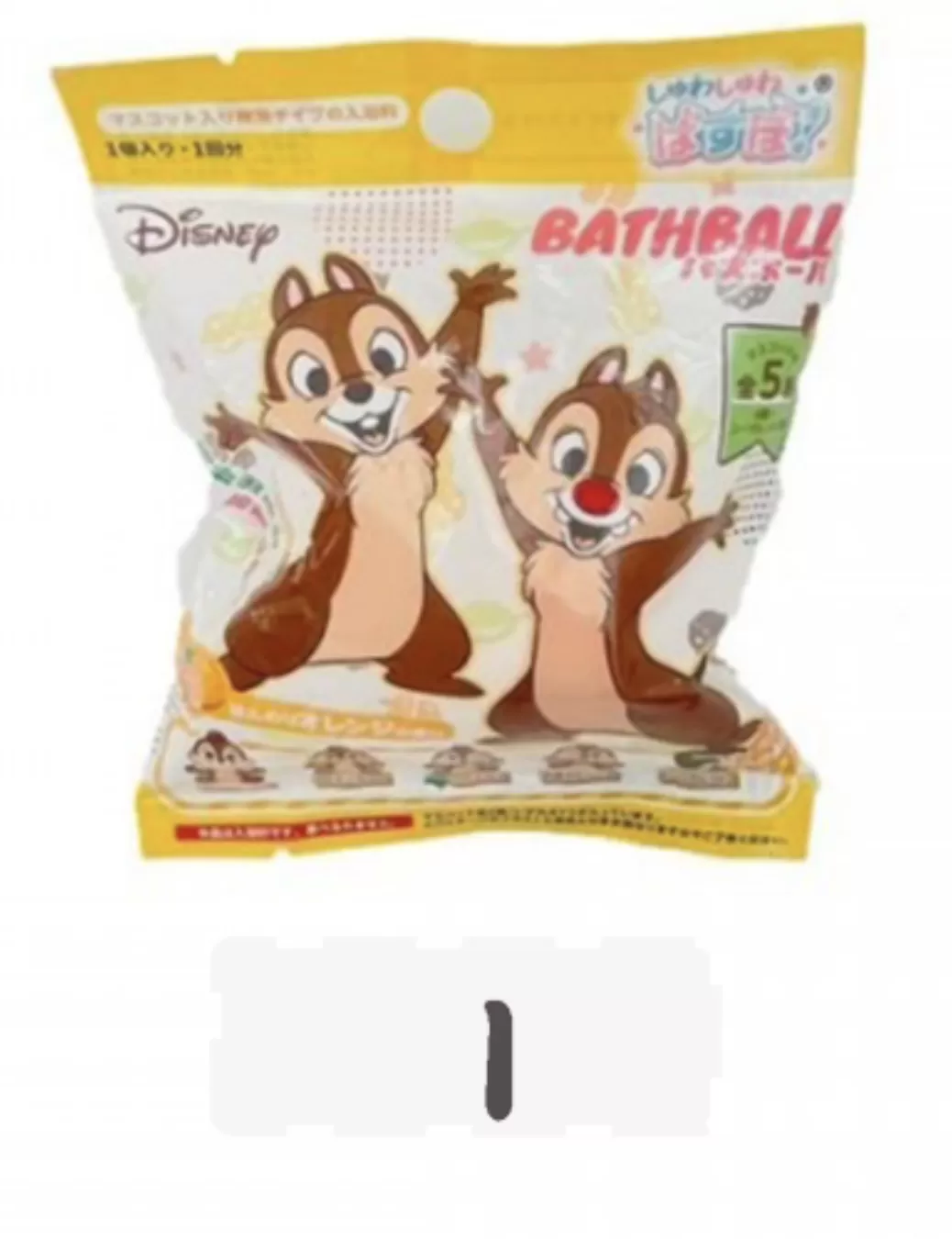 迪士尼玩具泡澡沐浴球系列