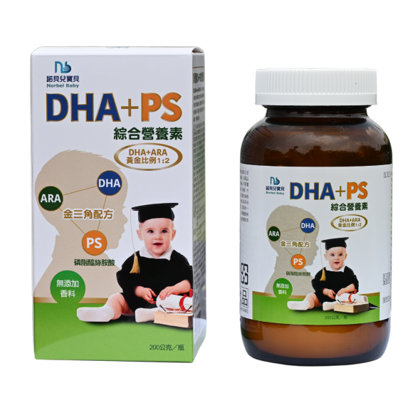 諾貝兒寶貝DHA+PS營養素 200G