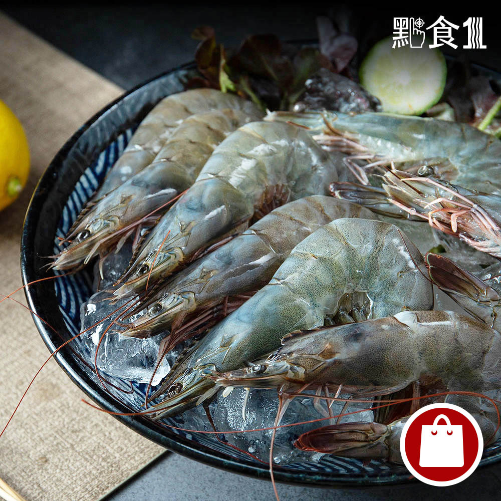 大金剛活凍白蝦(12~15入)-(可團購)