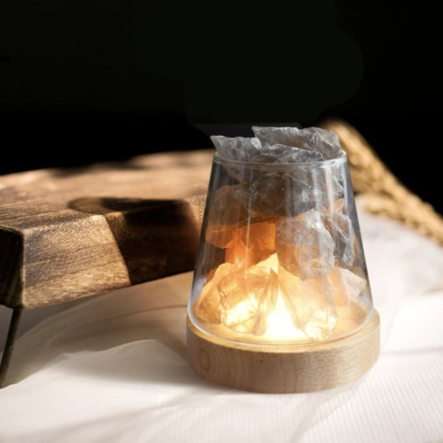 ♓【雙魚座專屬】富士山水晶擴香燈 ️ USB暖光橙晶鹽款,水晶鹽燈、天然鹽燈、開運鹽燈、負離子燈、助眠燈、能量燈、居家擺件,U50470002,♓【雙魚座專屬】富士山水晶擴香燈️USB暖光橙晶鹽款,點亮柔和暖光，讓夢想與靈感源源不絕！,🔮風水能量🔮
